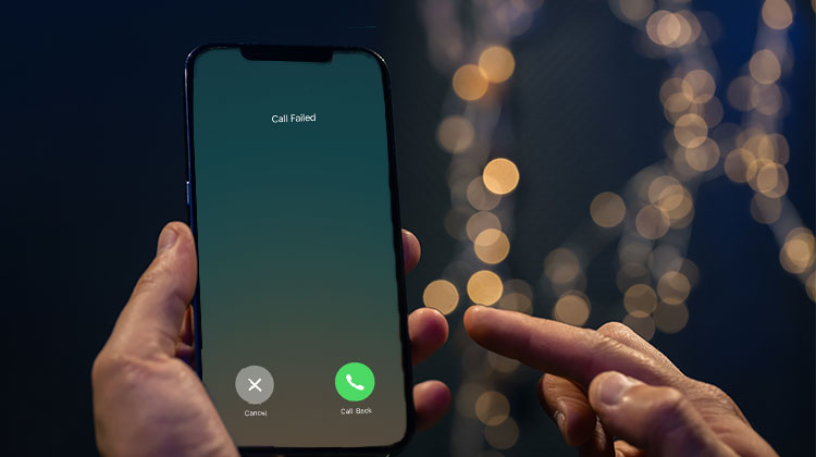 iPhone Call Failed