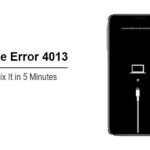 iPhone Error 4013