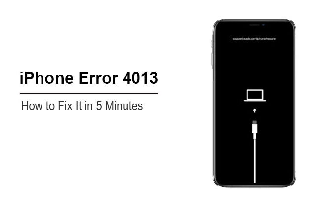 iPhone Error 4013