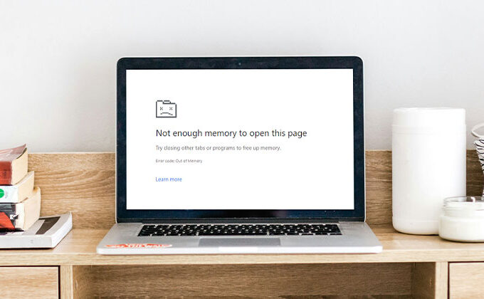 Not Enough Memory to Open This Page