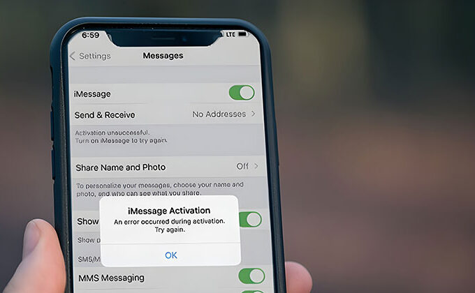 iMessage Waiting for Activation