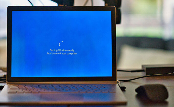 Getting Windows Ready Stuck