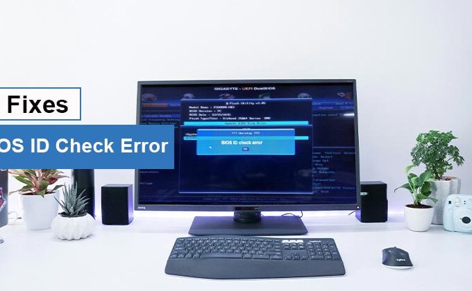 BIOS ID check error