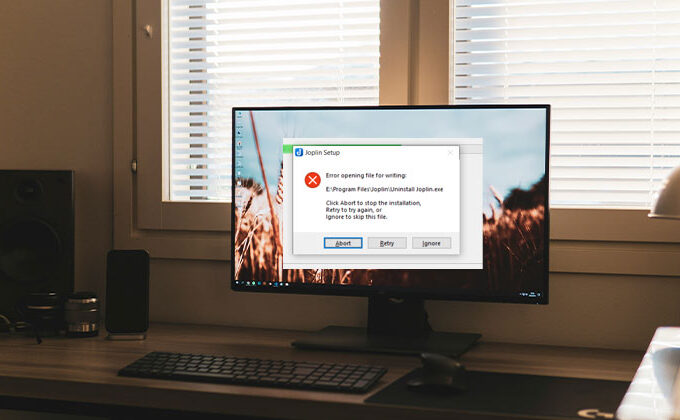 Error Opening File for Writing