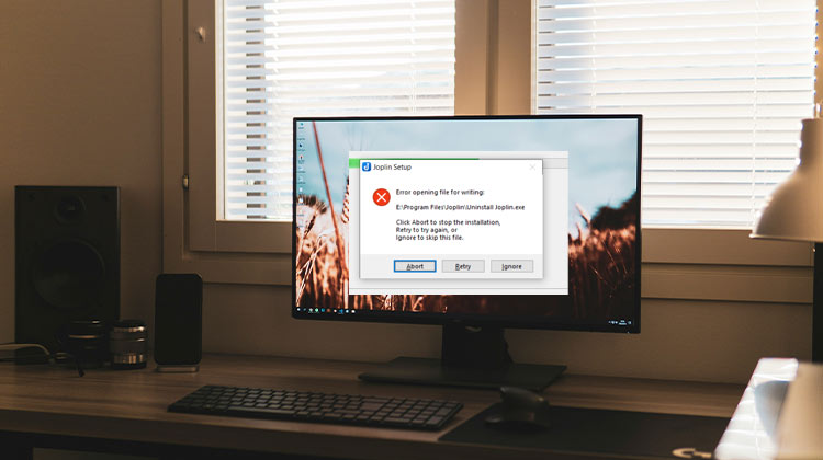 Error Opening File for Writing