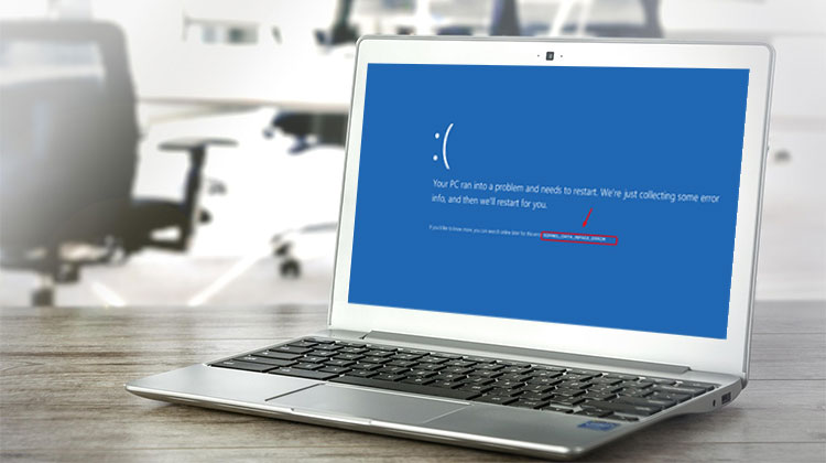 Kernel Data Inpage Error