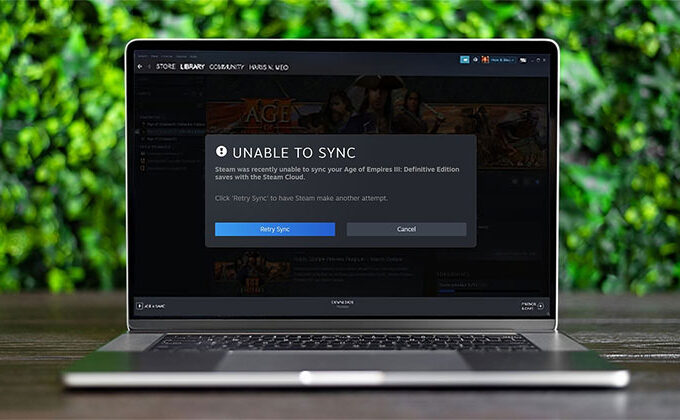 Steam Cloud Sync Error