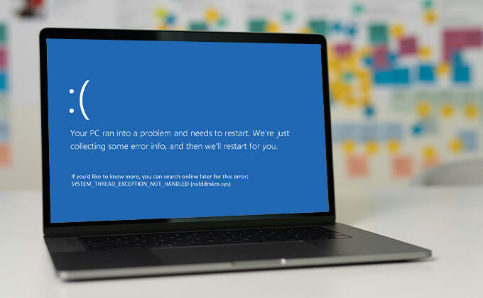 System Thread Exception Not Handled