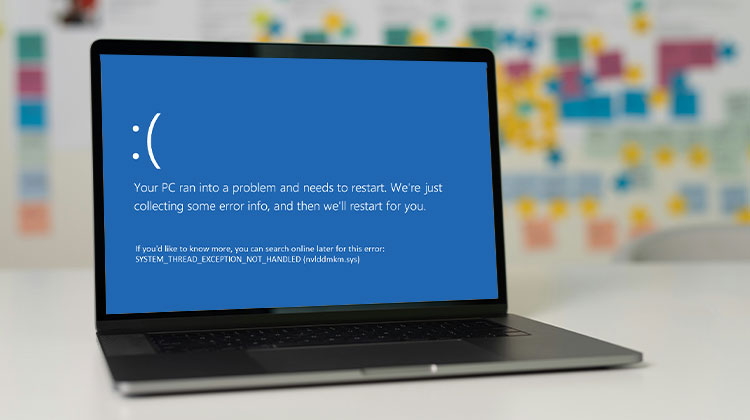 System Thread Exception Not Handled