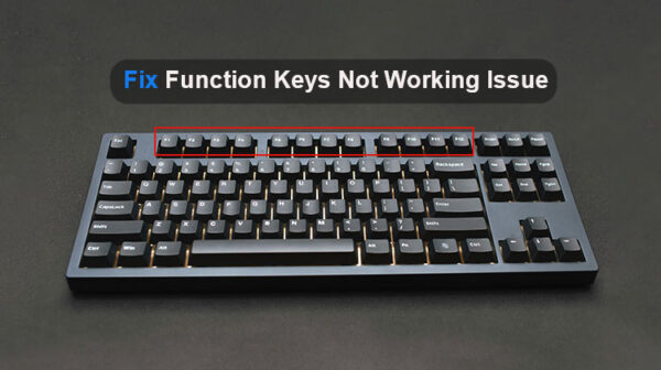 Function Keys Not Working