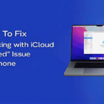 Syncing with iCloud Paused