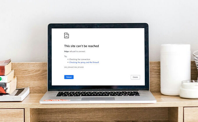 This Site Can't Be Reached