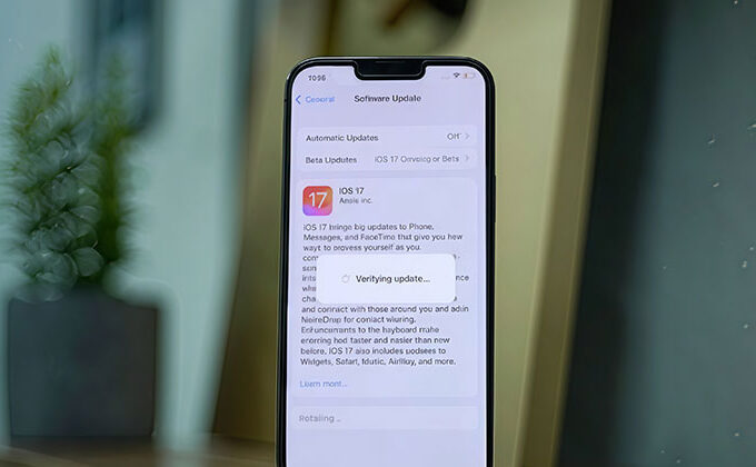 iPhone Stuck on Verifying Update