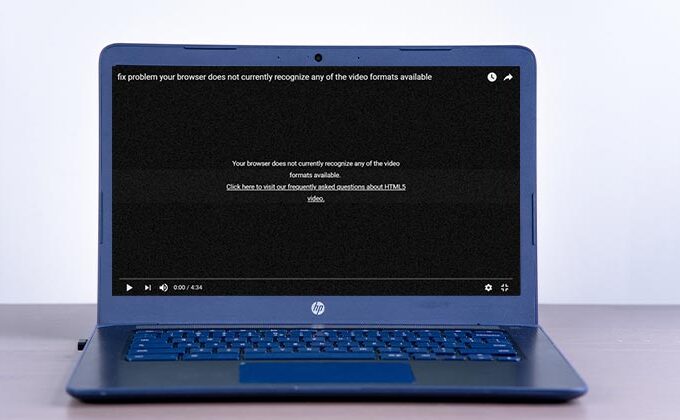 HTML5 Video Not Found