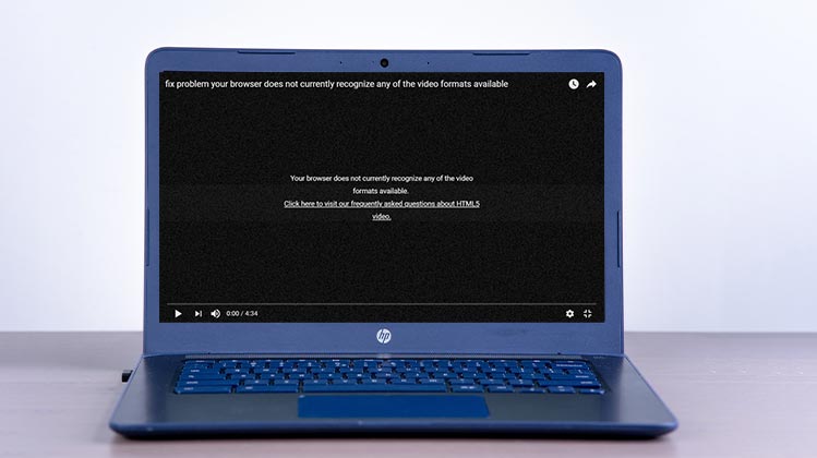HTML5 Video Not Found