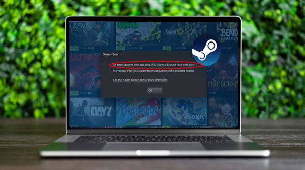Steam Disk Write Error