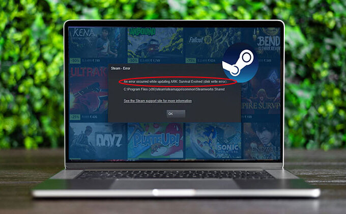 Steam Disk Write Error