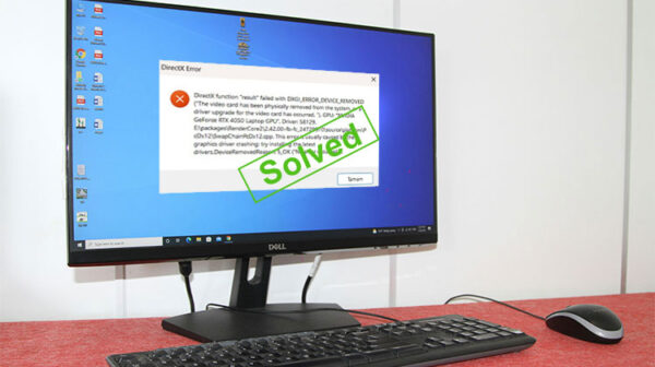DXGI Error Device Removed