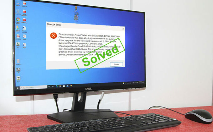 DXGI Error Device Removed