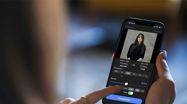 Photo Compressor App for iPhone
