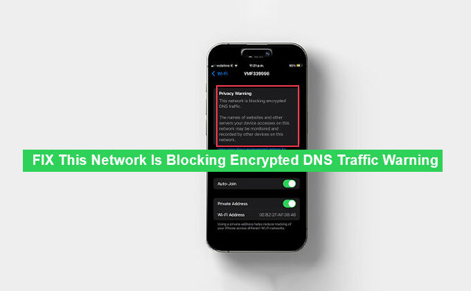 This Network Is Blocking Encrypted DNS Traffic