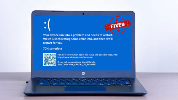 Your Device Ran Into a Problem and Needs to Restart