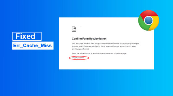 ERR_CACHE_MISS
