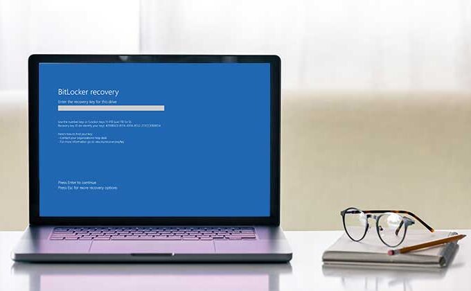 BitLocker Recovery Screen