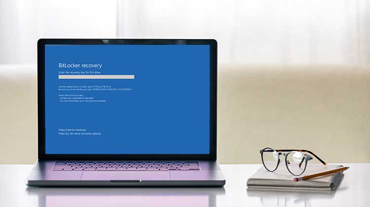 BitLocker Recovery Screen
