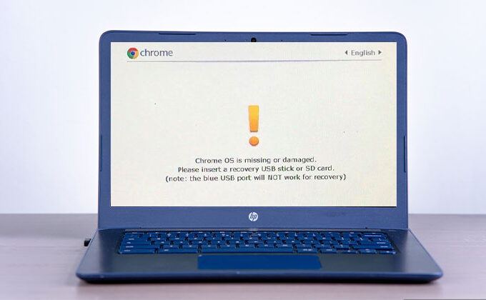 Chrome OS Is Missing or Damaged
