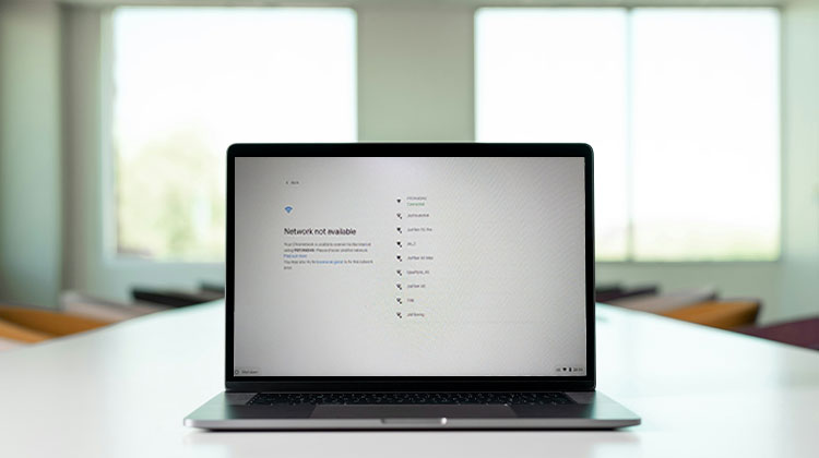 Chromebook Network Not Available