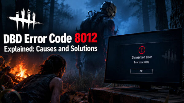 DBD Error Code 8012