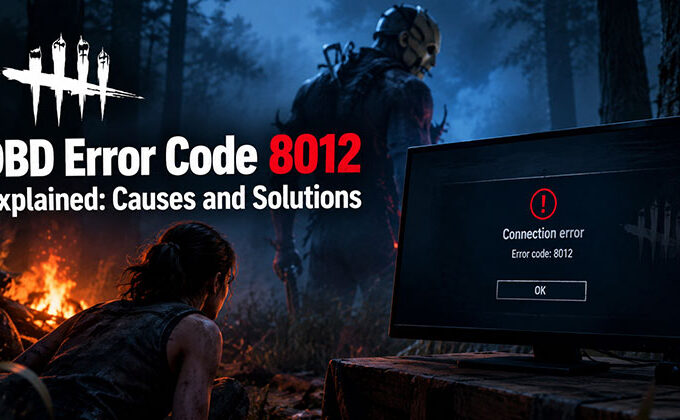 DBD Error Code 8012