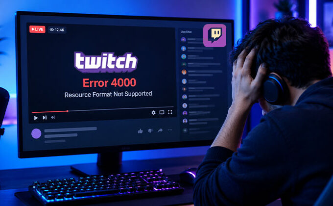 Twitch Error 4000