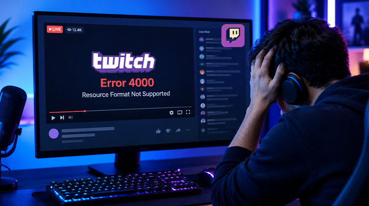 Twitch Error 4000