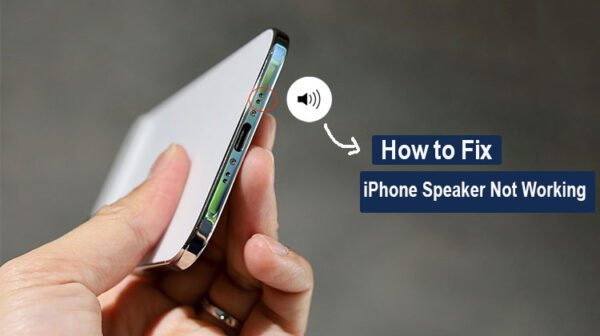 iPhone Speaker Not Working