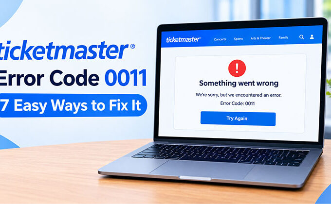 Ticketmaster Error Code 0011